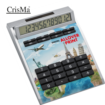 SMALL CRISMA OWN-DESIGN DESK CALCULATOR with Insert