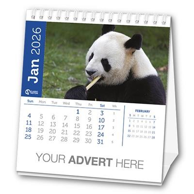 12 LEAF DESK CALENDAR