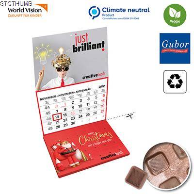 2-IN-1 ADVENT CALENDAR - PAPER INLAY A5