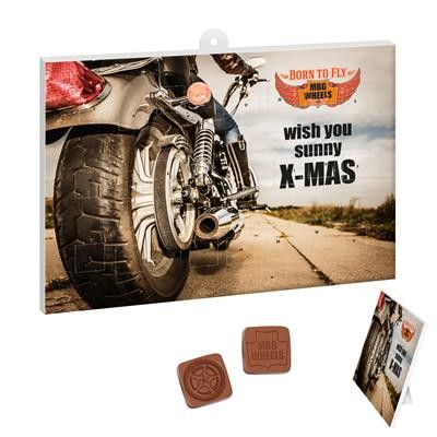ADVENT CALENDAR with Customised Chocolate Shape Business