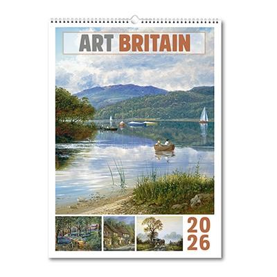 ART BRITAIN MEMO WALL CALENDAR