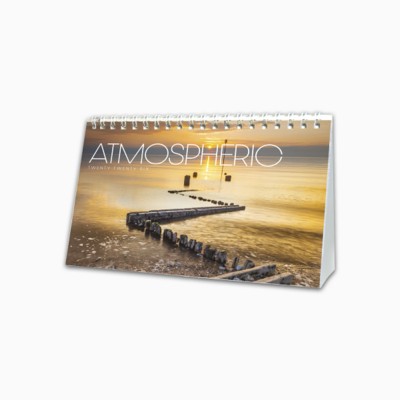ATMOSPHERIC A5 DESK CALENDAR