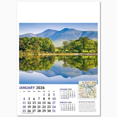 BRITAIN IN PICTURES WALL CALENDAR