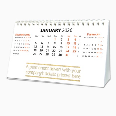 BUDGET WB3 DESK CALENDAR