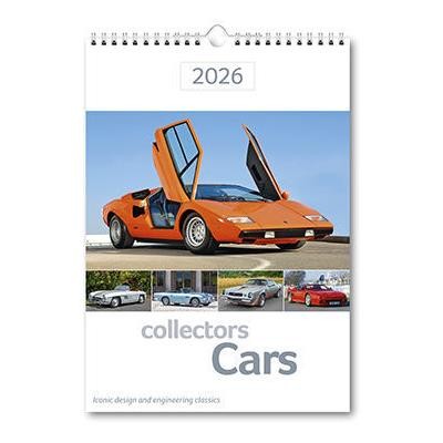 COLLECTORS CARS MEMO WALL CALENDAR