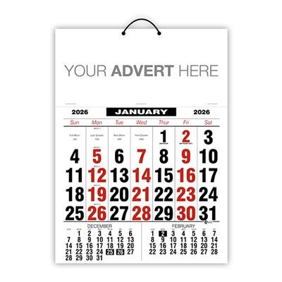COMMERCIAL WALL CALENDAR