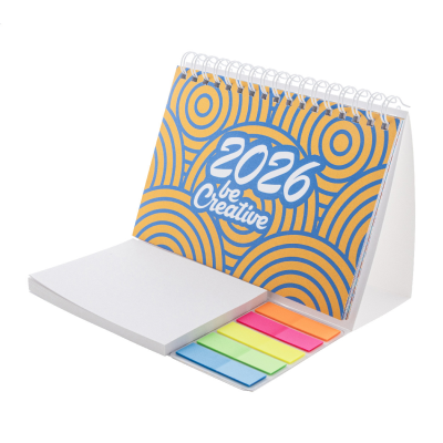 CUSTOM DESK CALENDAR in White