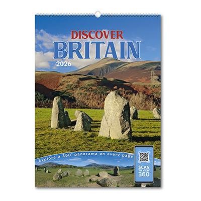 DISCOVER BRITAIN WALL CALENDAR