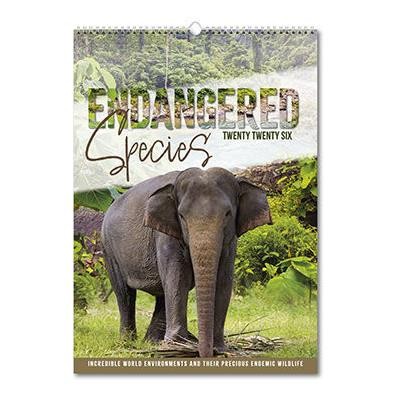 ENDANGERED SPECIES WALL CALENDAR