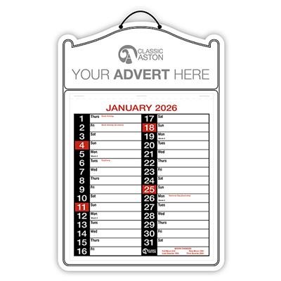 ENGAGEMENT WALL CALENDAR