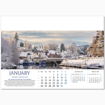 IMAGES OF SCOTLAND WALL CALENDAR