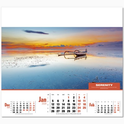 INSPIRATIONS WALL CALENDAR