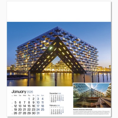 MEGASTRUCTURES WALL CALENDAR