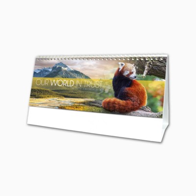 OUR WORLD IN TRUST DESK TOP CALENDAR