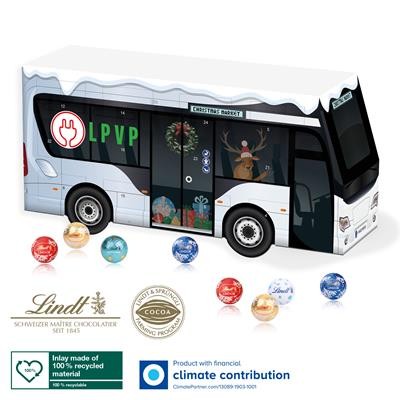 PERSONALISED 3D BUS ADVENT CALENDAR
