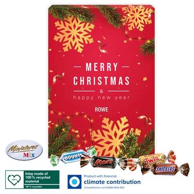 PERSONALISED EXTRA LARGE MARS MINIATURES ADVENT CALENDAR