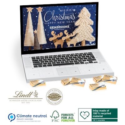 PERSONALISED LAPTOP LINDT SELECT ADVENT CALENDAR