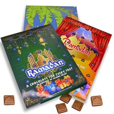 PERSONALISED RAMADAN A4 CHOCOLATE CALENDAR