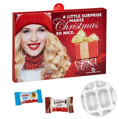 PREMIUM BRAND ADVENT CALENDAR with Kinder Minis