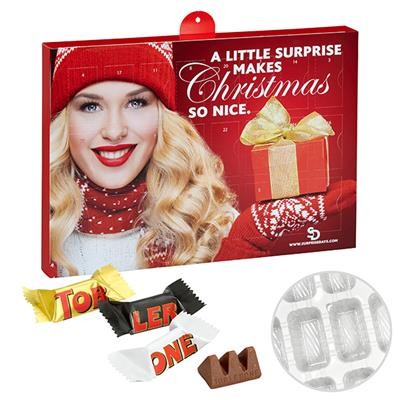 PREMIUM BRAND ADVENT CALENDAR with Toblerone Mini Mix