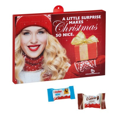 PREMIUM GIFT ADVENT CALENDAR BUSINESS with Kinder Minis