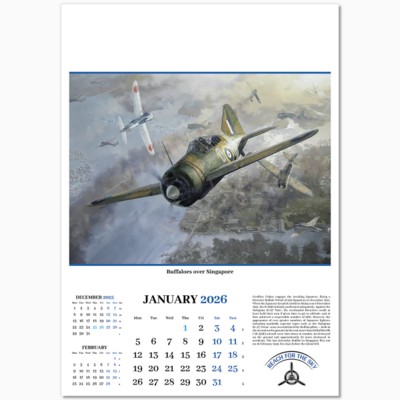 REACH FOR THE SKY WALL CALENDAR