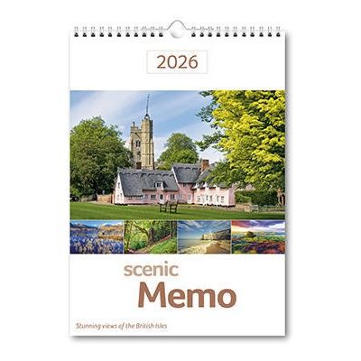 SCENIC MEMO WALL CALENDAR