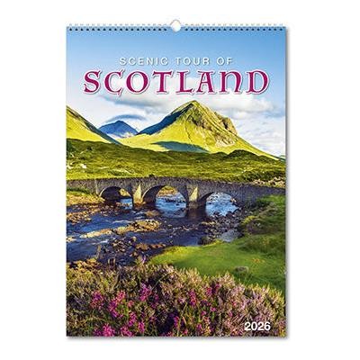 SCENIC TOUR OF SCOTLAND WALL CALENDAR