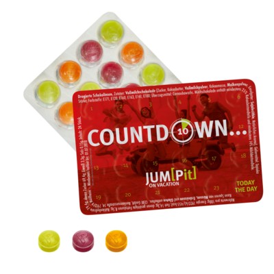 SMALLEST EVENT CALENDAR in the World with Pulmoll Pastilles