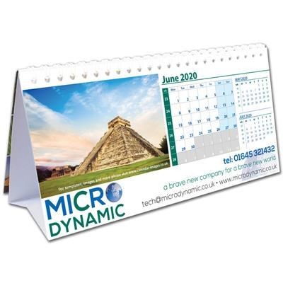 STANDARD LANDSCAPE EASEL DESK CALENDAR