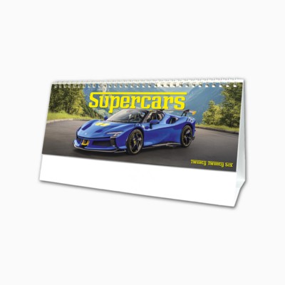 SUPERCARS DESK CALENDAR