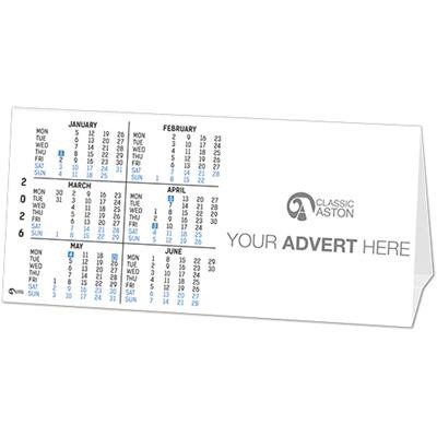 TENT STYLE DESK CALENDAR