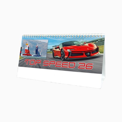 TOP SPEED DESK TOP CALENDAR
