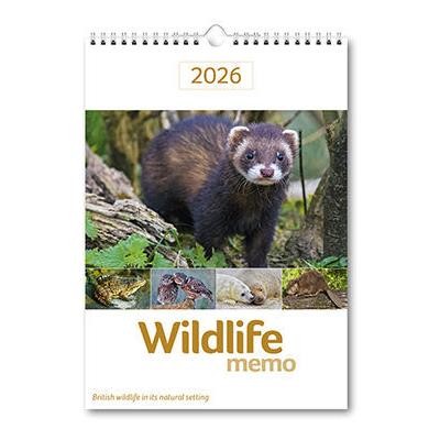 WILDLIFE MEMO WALL CALENDAR