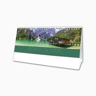 WORLD IN VIEW DESK CALENDAR