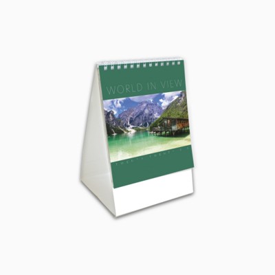 WORLD IN VIEW MINI DESK CALENDAR
