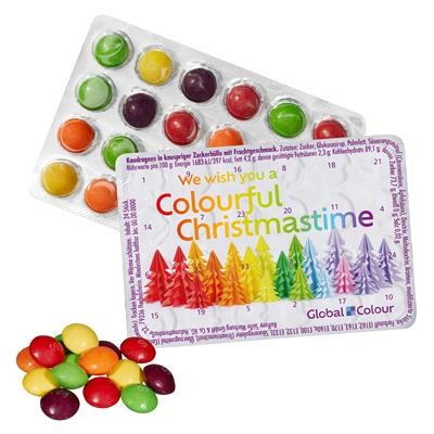 WORLD’S SMALLEST ADVENT CALENDAR with Skittles