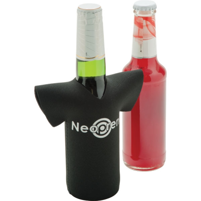 NEOPRENE TEE SHIRT SHAPE BOTTLE HOLDER