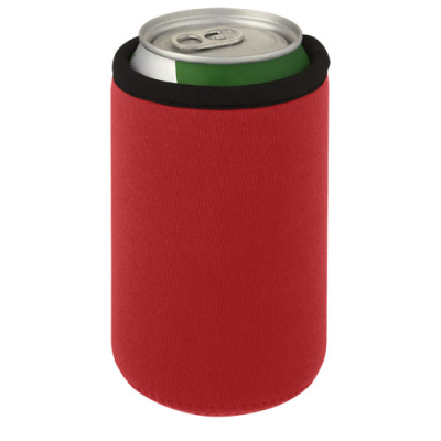 VRIE RECYCLED NEOPRENE CAN SLEEVE HOLDER in Red