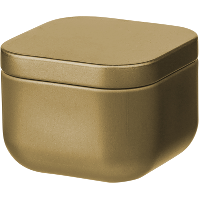 CANDLE in a Tin Case in Gold