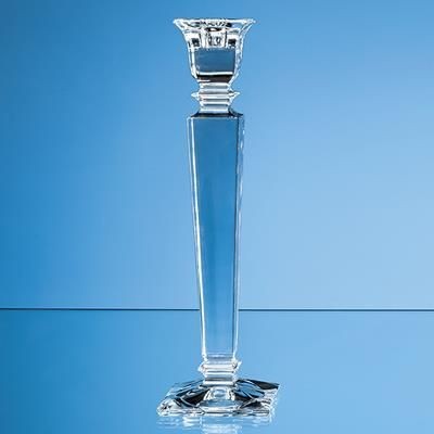 LEAD CRYSTAL CARLA CANDLE STICK HOLDER