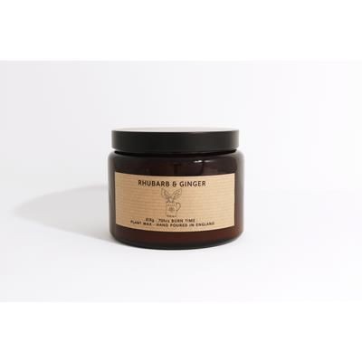 500ML 3 WICK HAND POURED NATURAL SOY AND RAPESEED WAX CANDLE