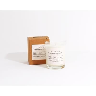 9CL HAND POURED NATURAL SOY AND RAPESEED WAX CANDLE