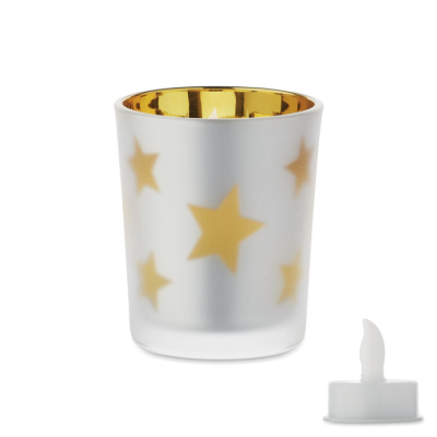 LED TEA LIGHT CANDLE in Gold