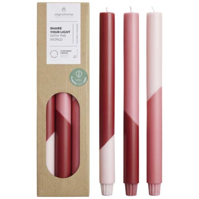 ORIGINALHOME EDEN DIAGONAL CANDLE - SET OF 3