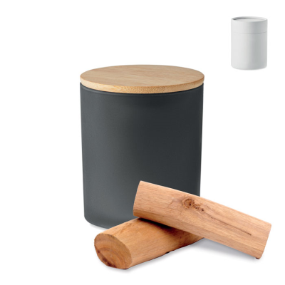 PLANT BASED WAX CANDLE 120 GR in Black