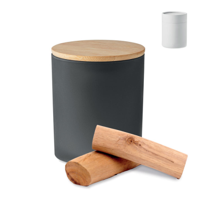 PLANT BASED WAX CANDLE 280 GR in Black