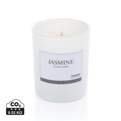 UKIYO SMALL SCENTED CANDLE in Glass in White