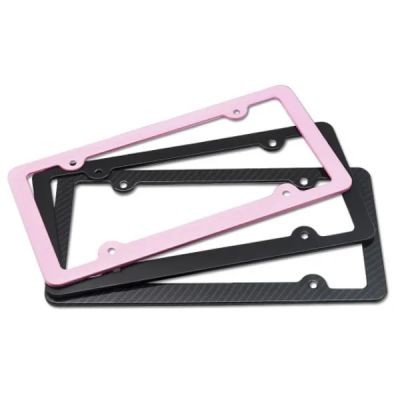 ALLOY LICENSE NUMBER PLATE FRAMES CAR TAG UNIVERSAL HOLDER