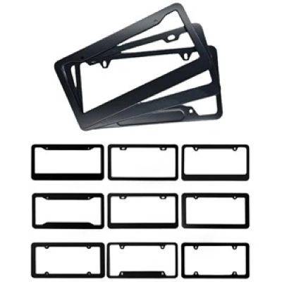 CUSTOM SHAPE ALUMINIUM ALLOY 3D LICENSE PLATE FRAMES